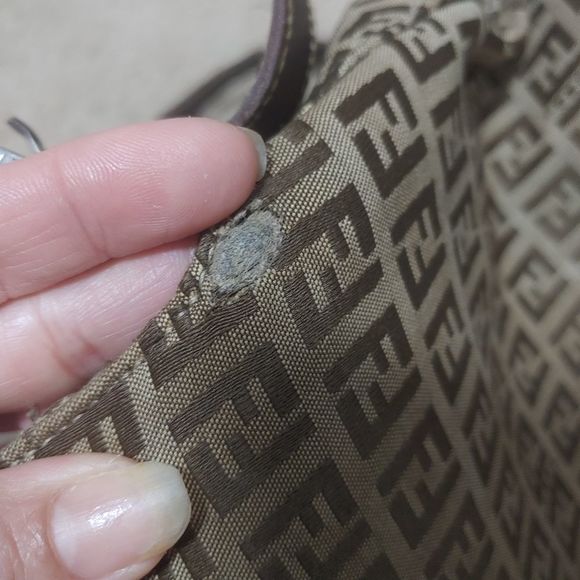 FENDI VINTAGE ZUCCA CANVAS CROSSBODY - Picture 14 of 15